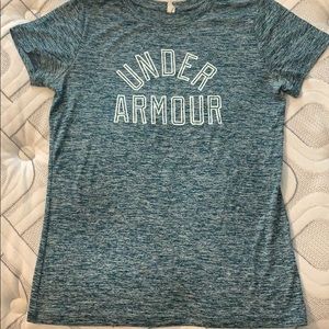 Blue under armor t-shirt (dri-fit)